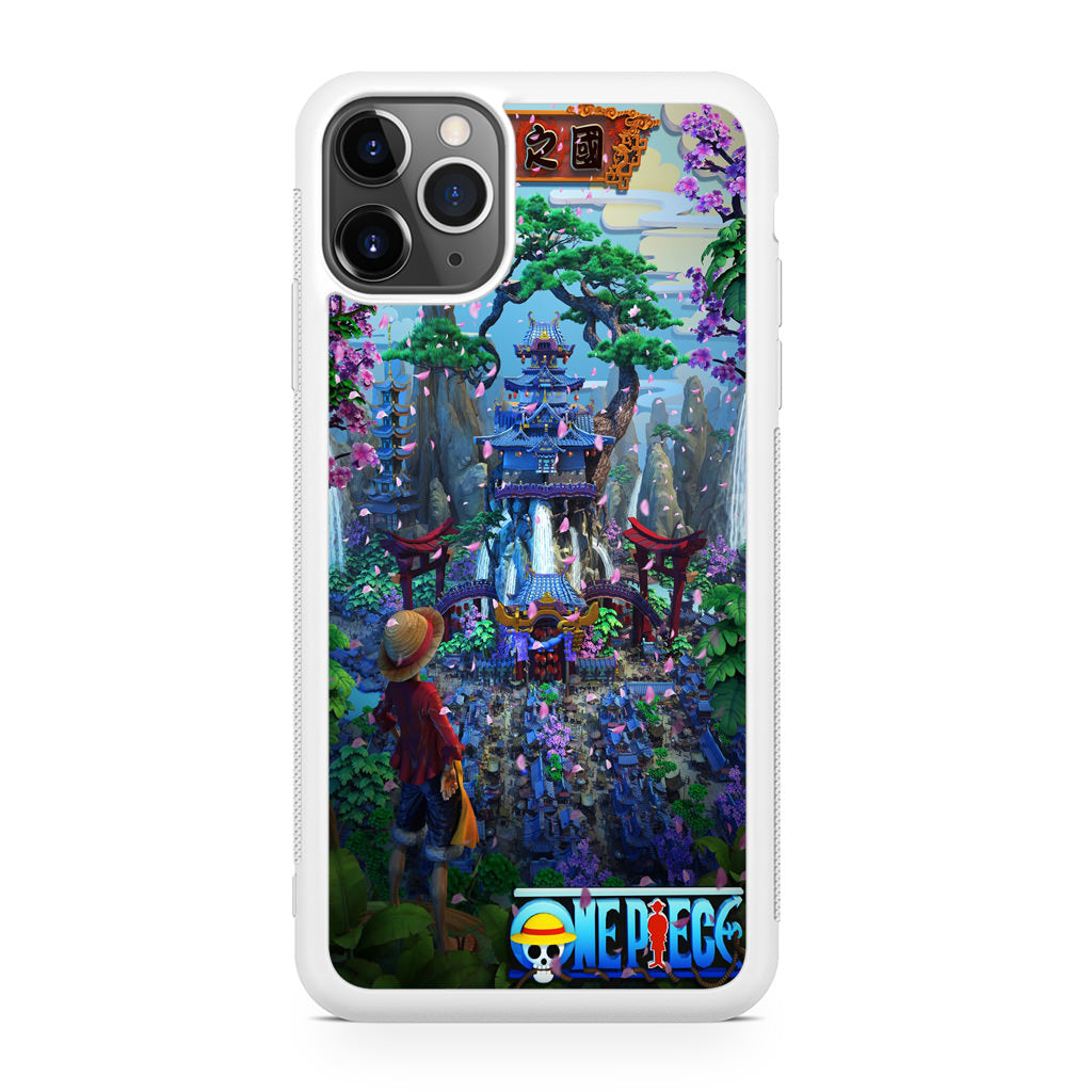 Flower Capital of Wano One Piece iPhone 11 Pro Case