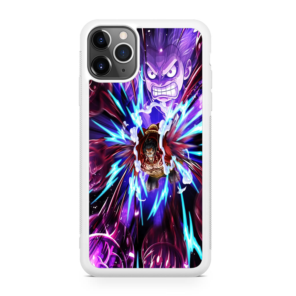 Luffy Bounce Man Gattling Gun iPhone 11 Pro Case