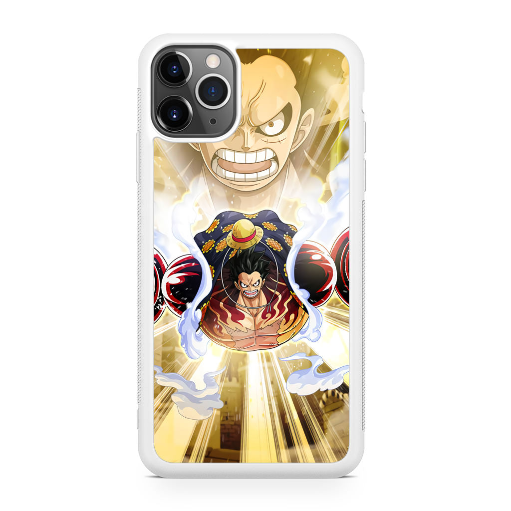 Luffy Flying Bounce Man iPhone 11 Pro Case