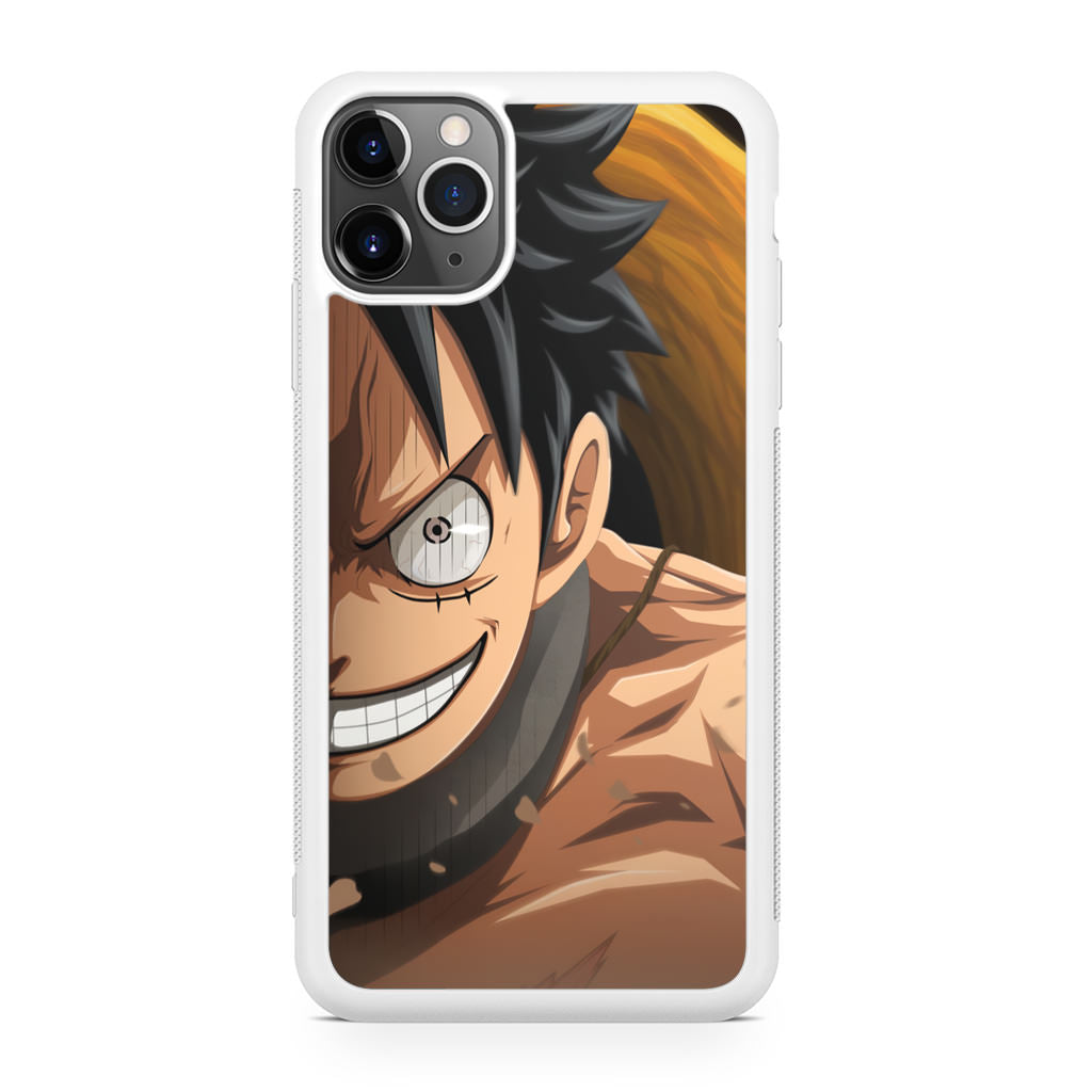 Luffy Half Smile iPhone 11 Pro Case