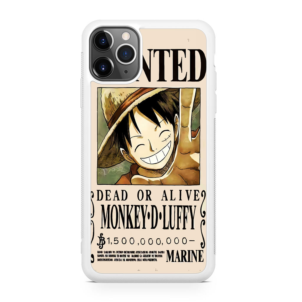 Monkey D Luffy Bounty iPhone 11 Pro Max Case