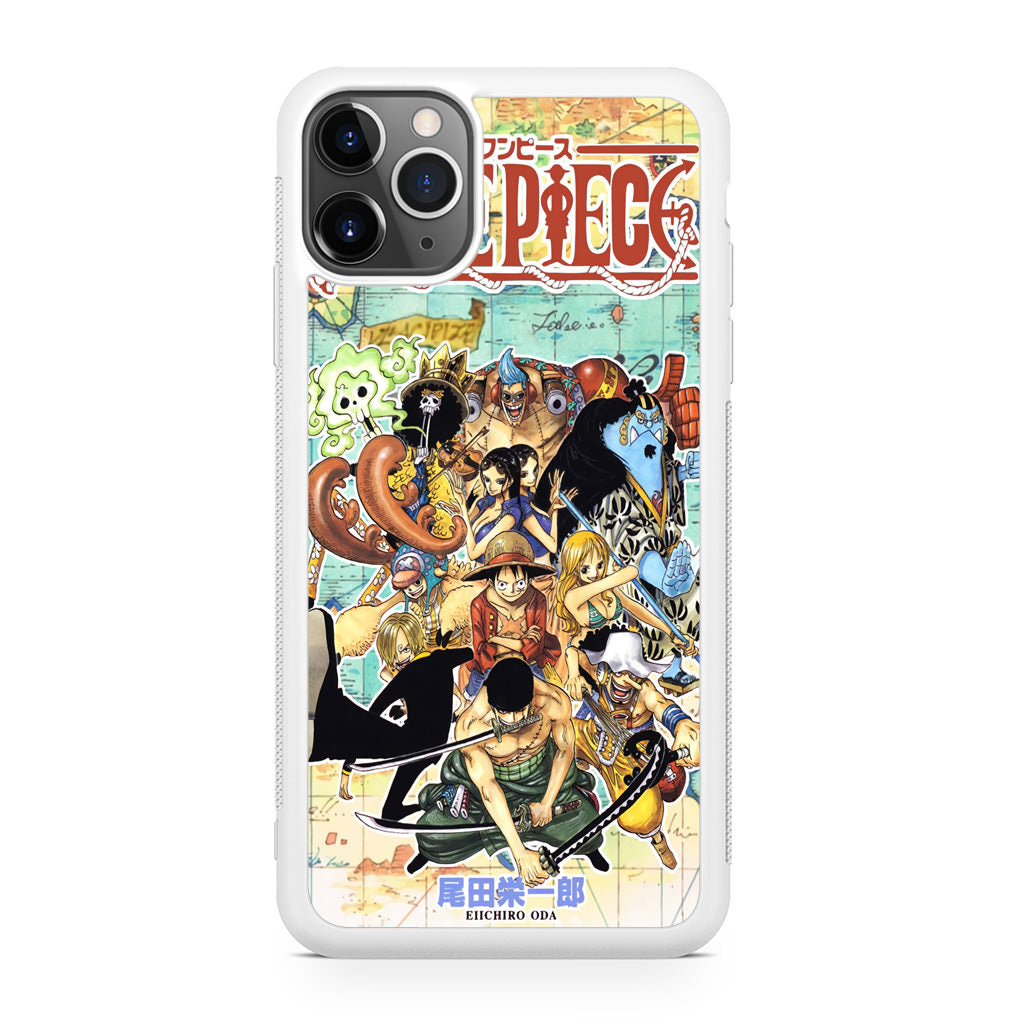 One Piece Comic Straw Hat Pirate iPhone 11 Pro Max Case