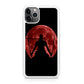 Silhouette Of Zoro In Santoryu Mode iPhone 11 Pro Max Case