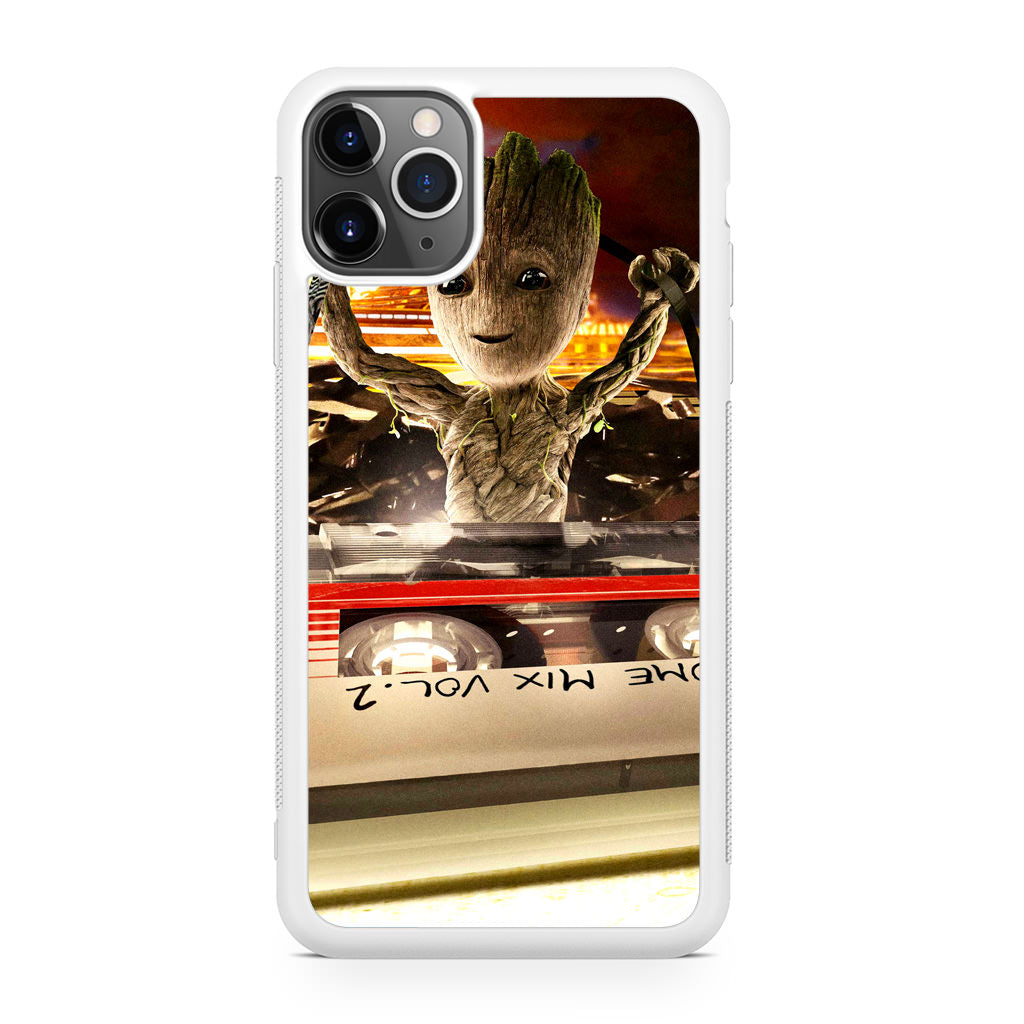 Baby Groot Mix Vol 2 iPhone 11 Pro Max Case