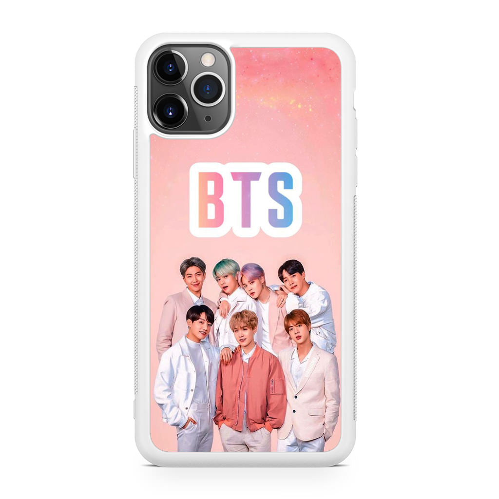 BTS Member in Pink iPhone 11 Pro Case
