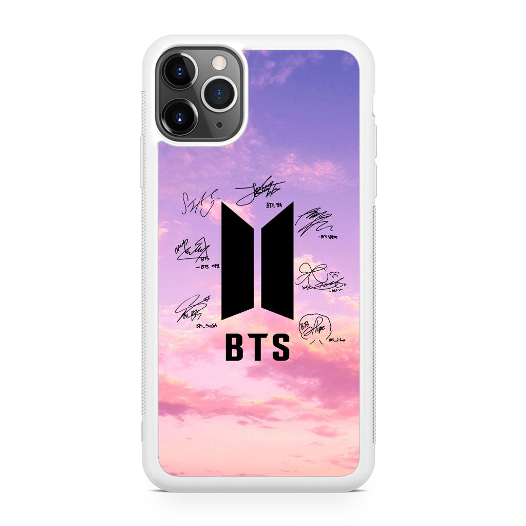 BTS Signature 2 iPhone 11 Pro Max Case