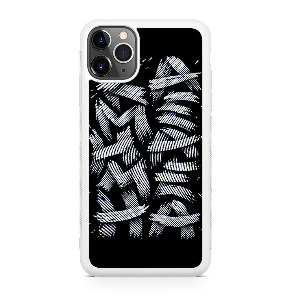 Dragon Ball Kamehameha Font Art iPhone 11 Pro Max Case