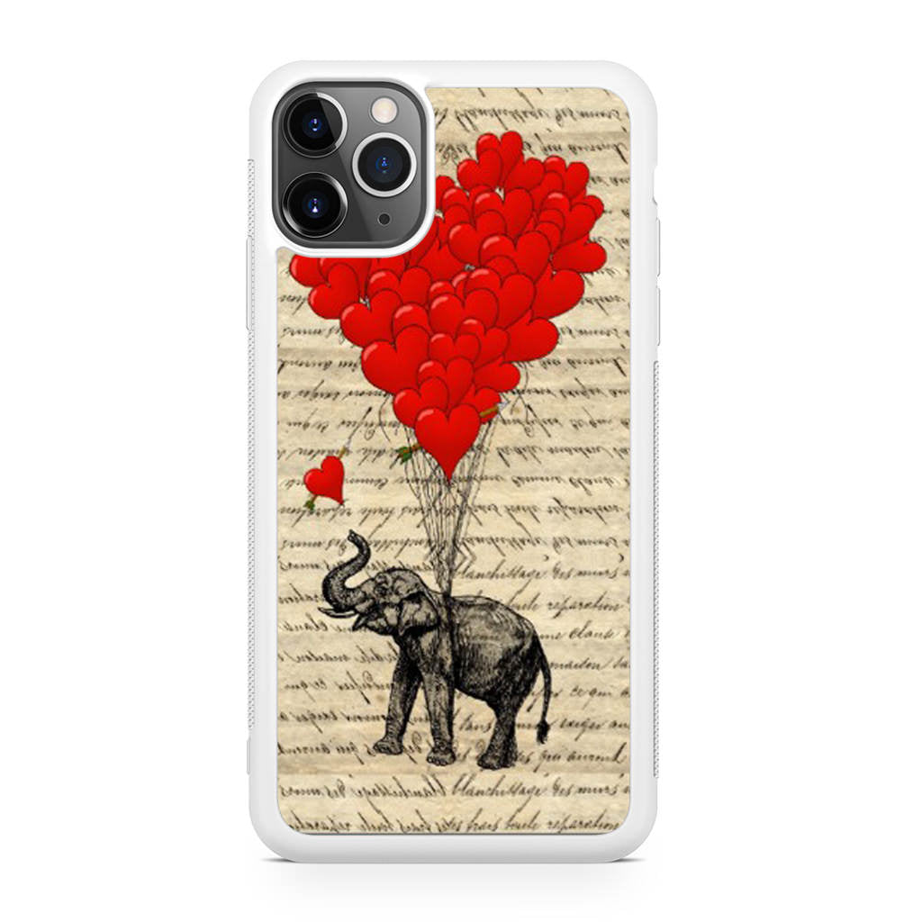Elephant And Heart iPhone 11 Pro Max Case