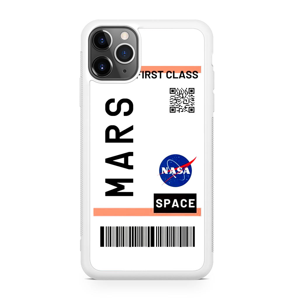 First Class Ticket To Mars iPhone 11 Pro Max Case