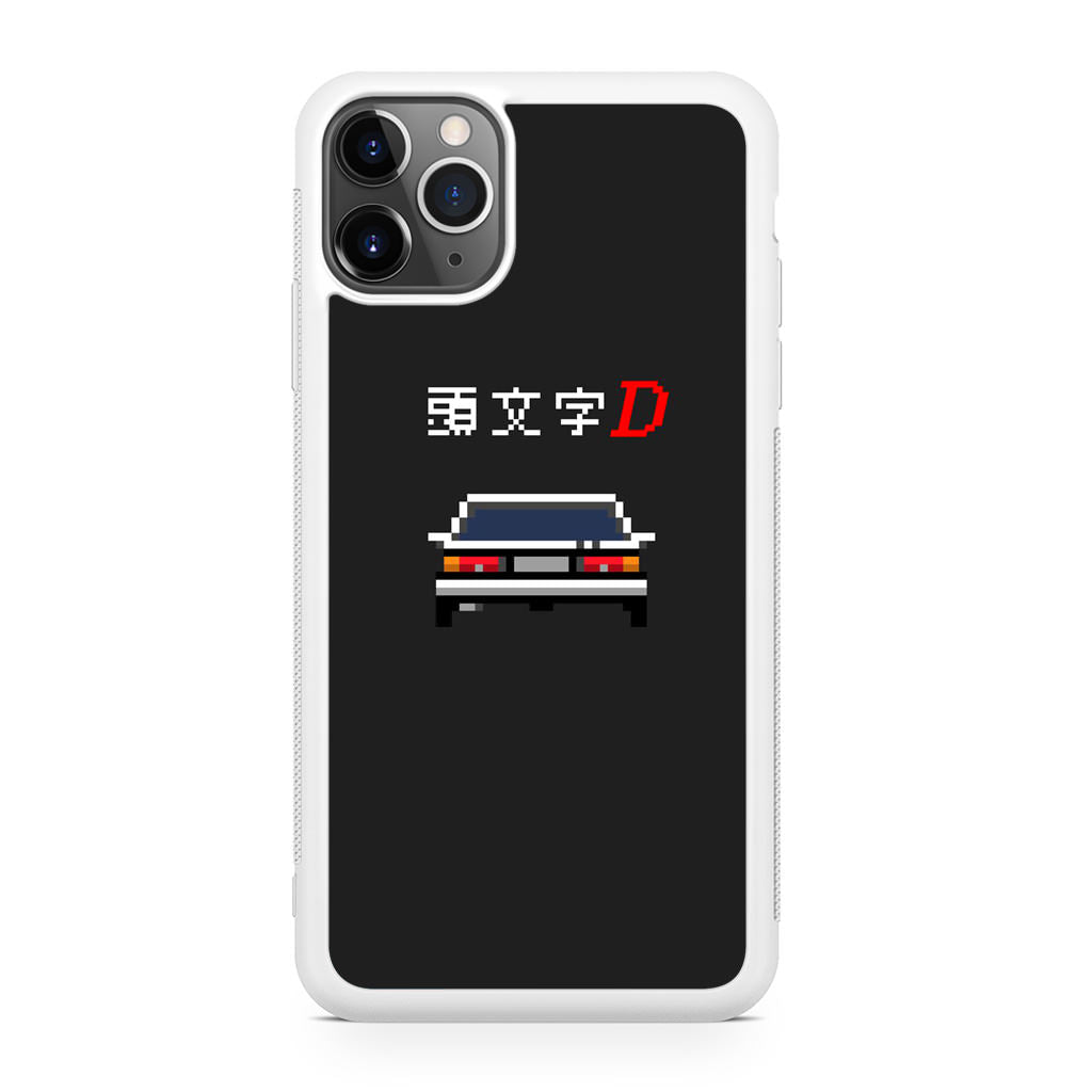 Initial D Pixel Art iPhone 11 Pro Max Case