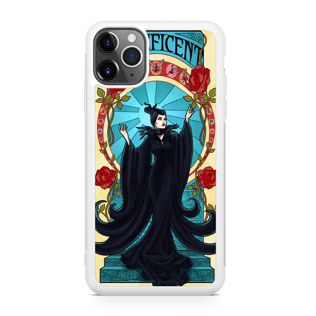 Maleficent With Flower iPhone 11 Pro Max Case