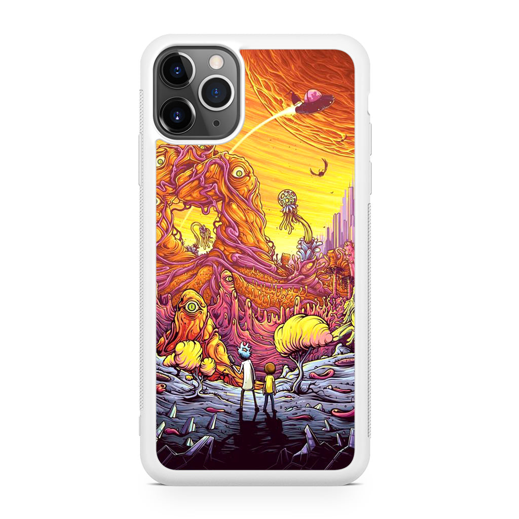 Rick And Morty Alien Planet iPhone 11 Pro Max Case