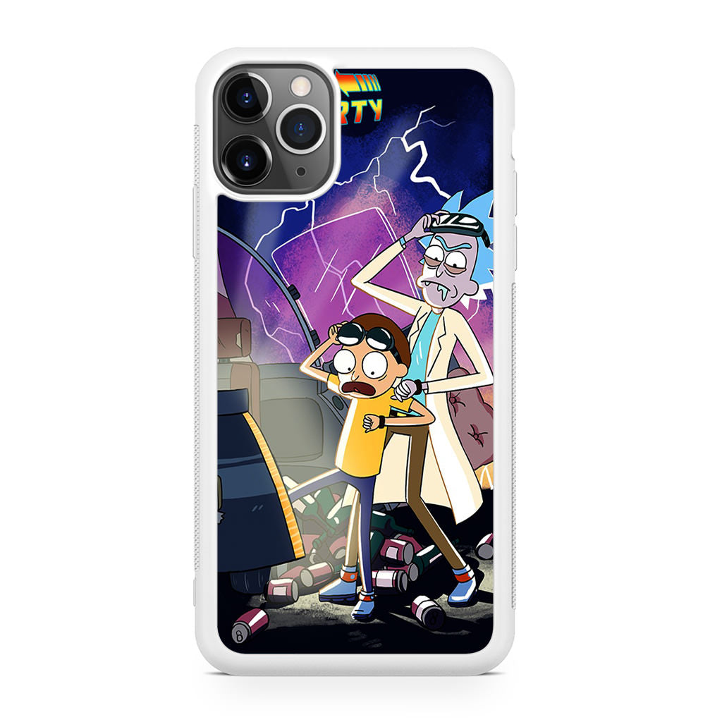 Rick And Morty Back To The Future iPhone 11 Pro Case
