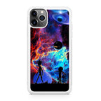 Rick And Morty Flat Galaxy iPhone 11 Pro Max Case