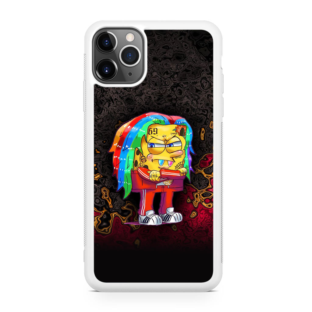 Sponge Hypebeast 69 Mode iPhone 11 Pro Max Case