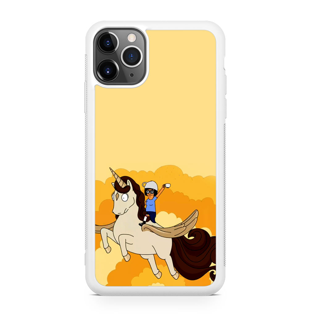 Tina Belcher And Unicorn iPhone 11 Pro Max Case