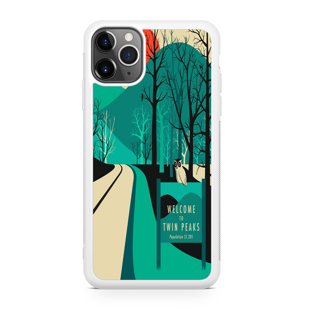 Welcome To Twin Peaks iPhone 11 Pro Case