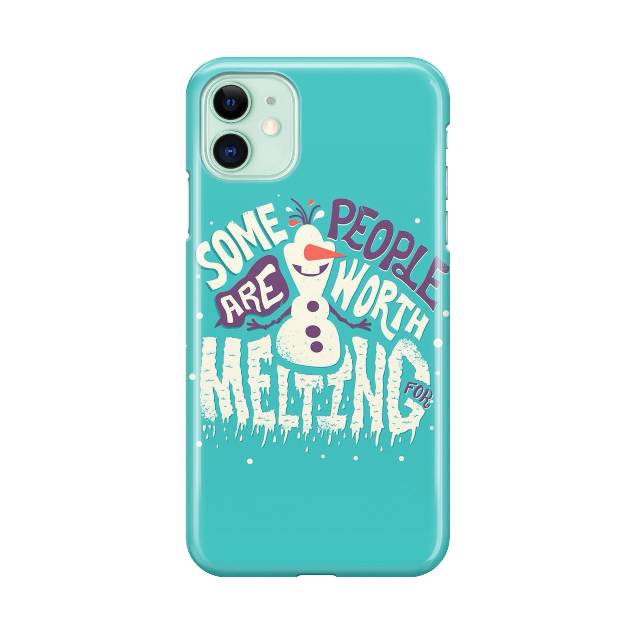 Olaf Frozen Is Melting iPhone 12 Case