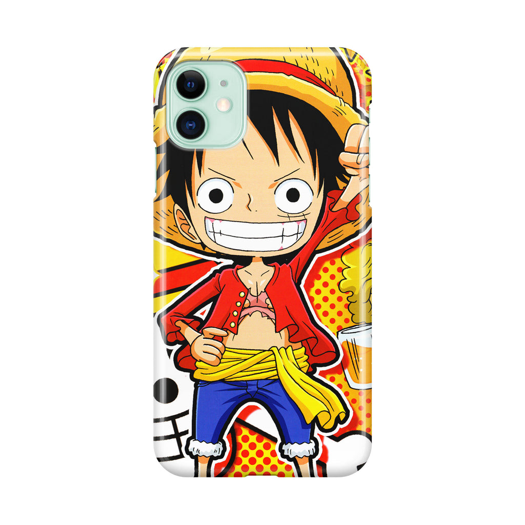 One Piece Cute Luffy iPhone 12 Case