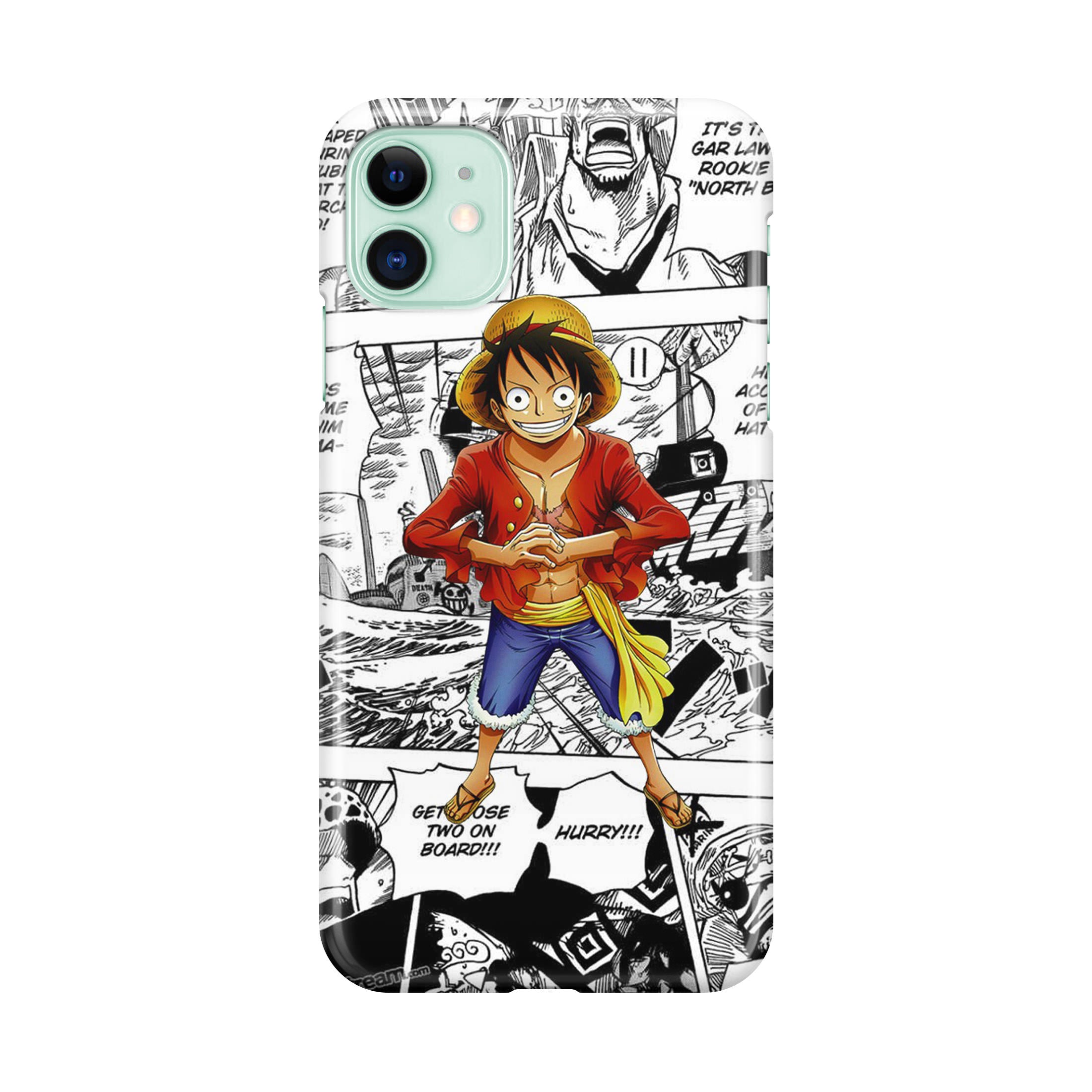 One Piece Luffy Comics iPhone 12 Case