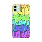 Pastel Kawaii Melting Rainbow iPhone 11 Case