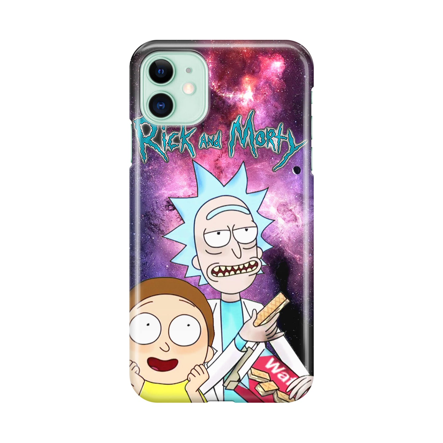 Rick And Morty Nebula Space iPhone 12 Case