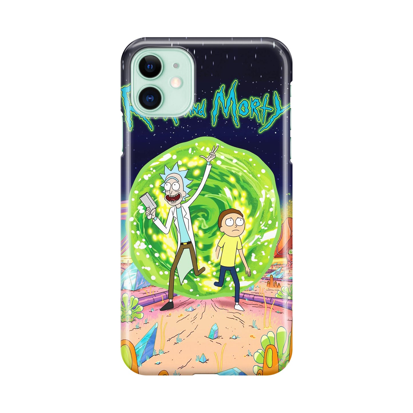 Rick And Morty Portal Gun iPhone 11 Case