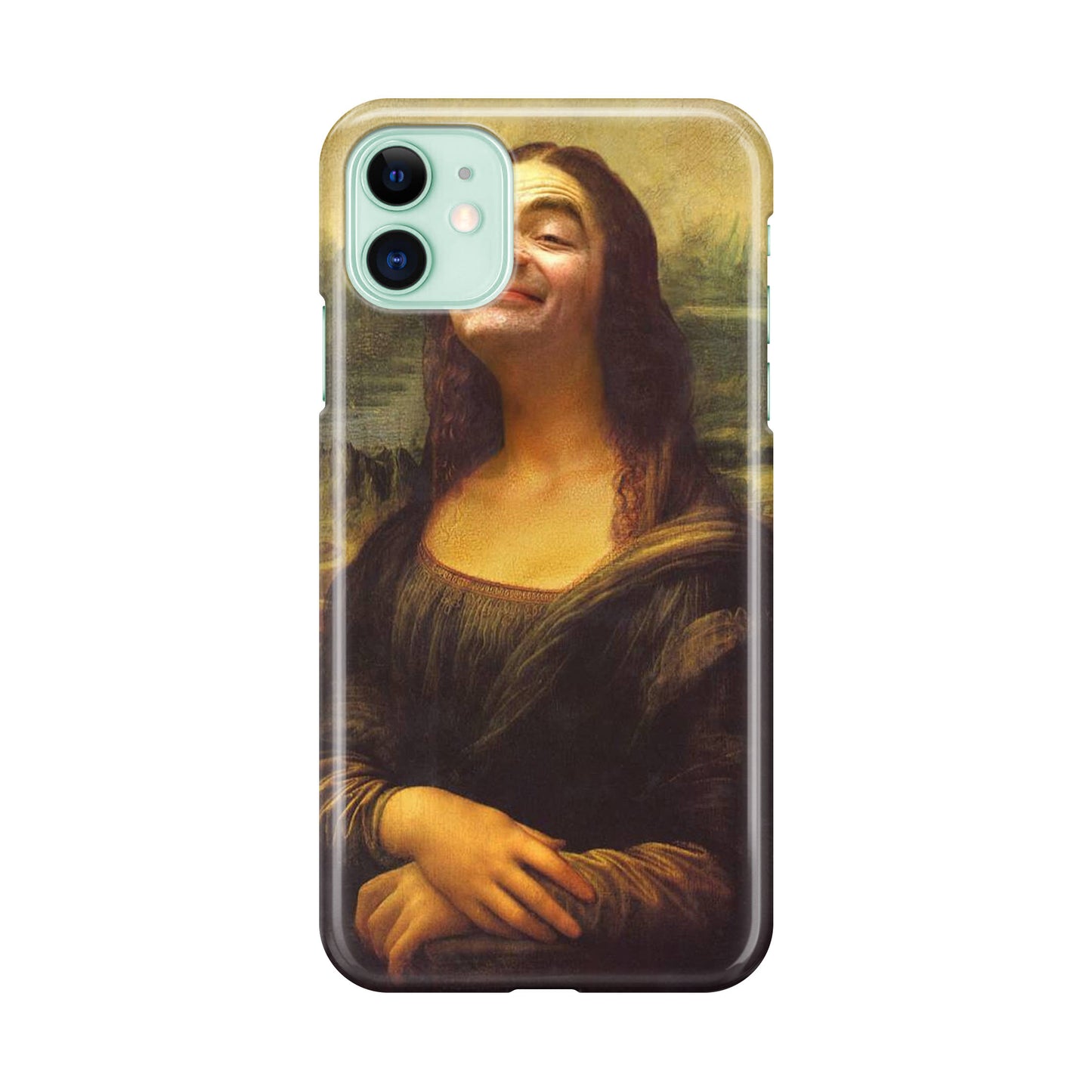 Rowan Atkinson Monalisa Funny iPhone 11 Case