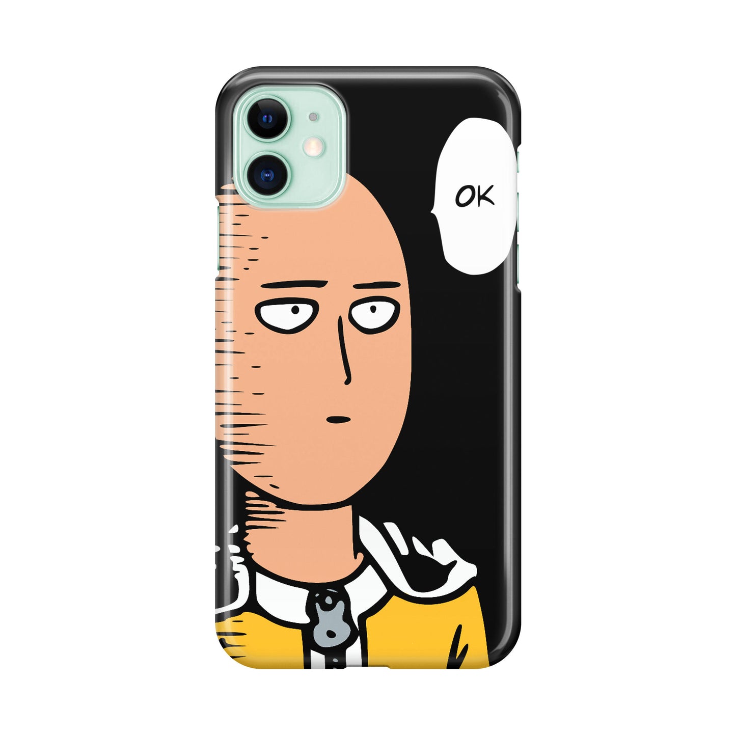 Saitama Poker Face iPhone 11 Case