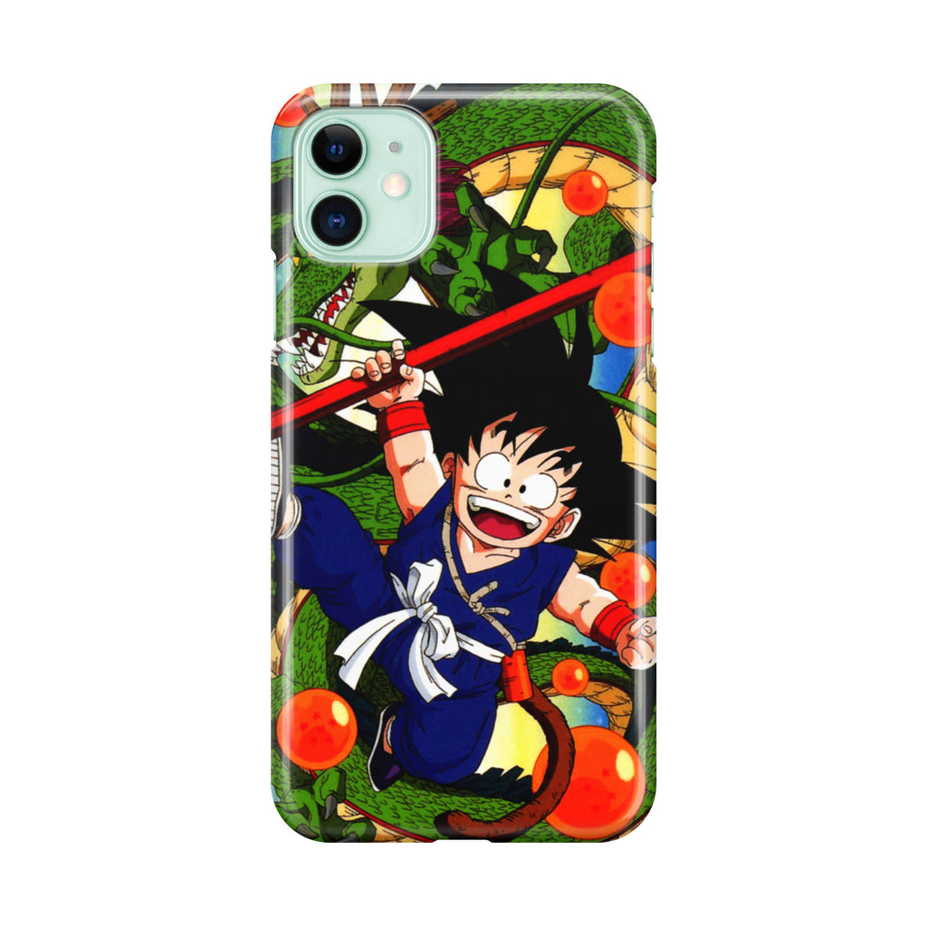 Shenlong And Little Goku Dragon Ball iPhone 12 Case
