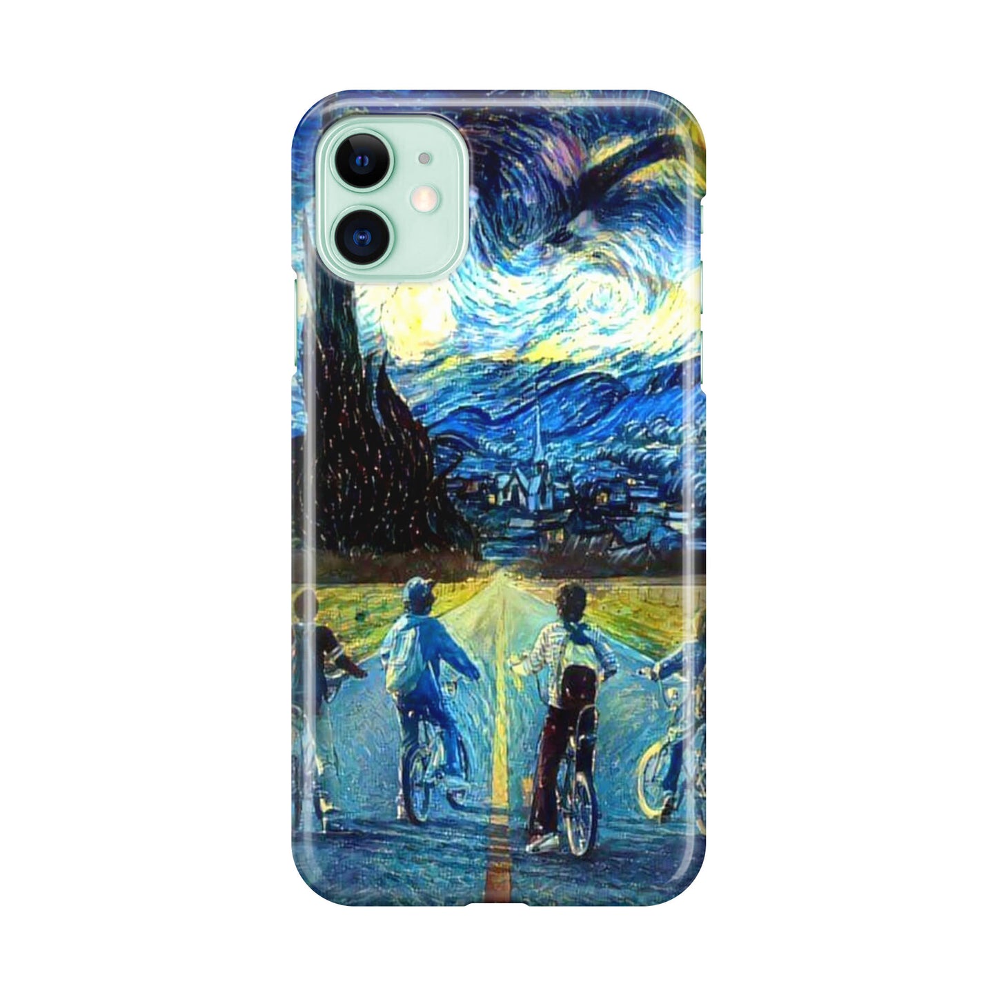 Stranger At Starry Night iPhone 11 Case