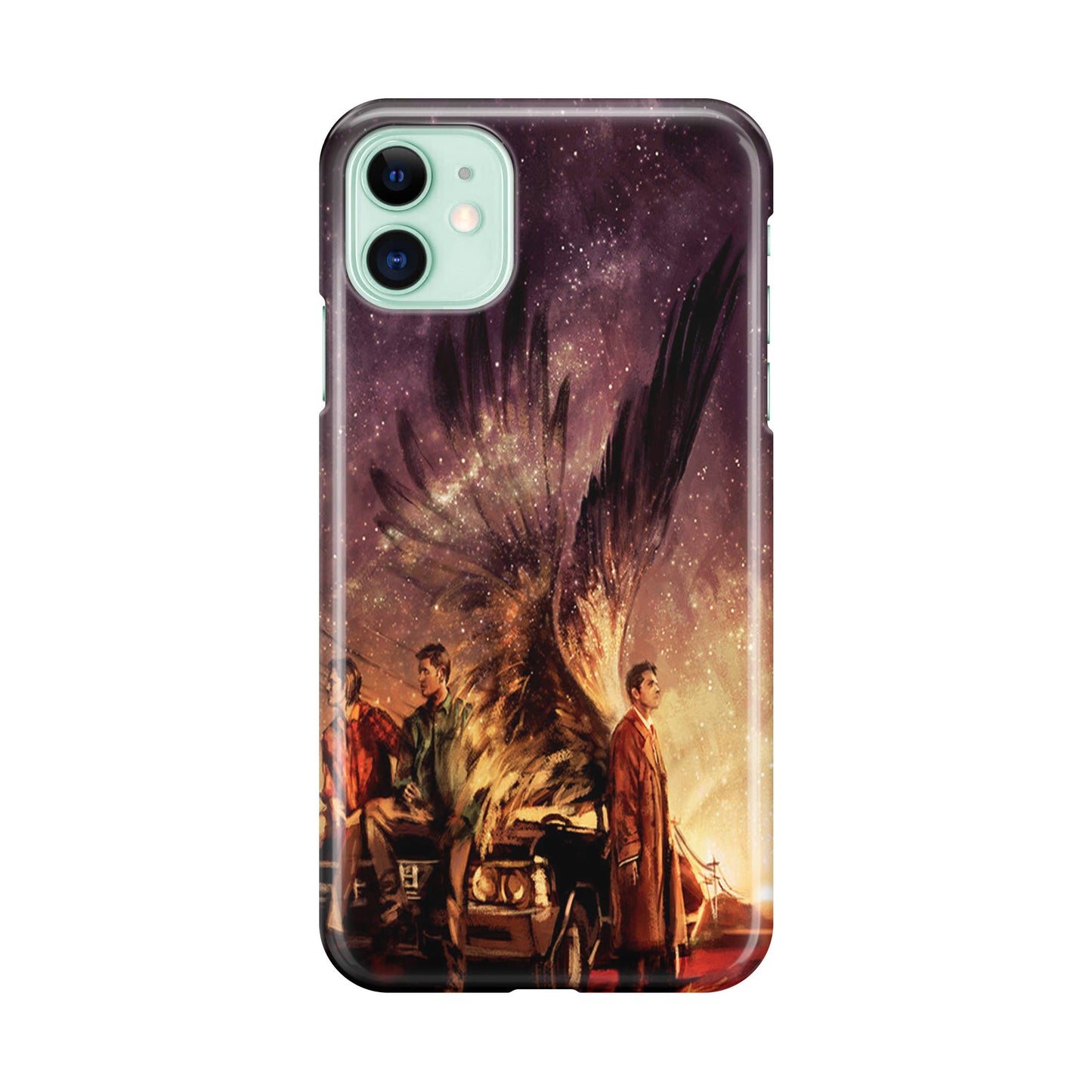 Supernatural Painting Art iPhone 11 Case