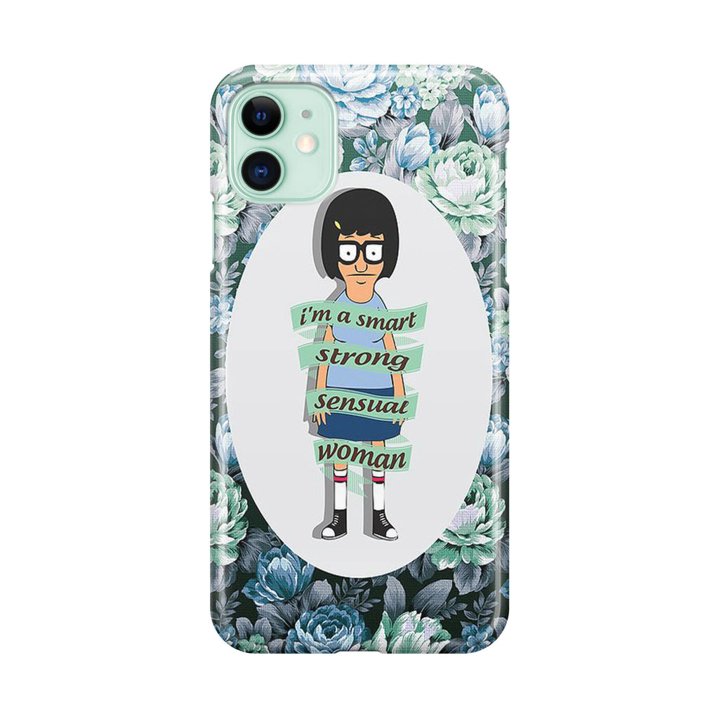 Tina Belcher Flower Woman Quotes iPhone 12 Case