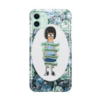 Tina Belcher Flower Woman Quotes iPhone 12 Case