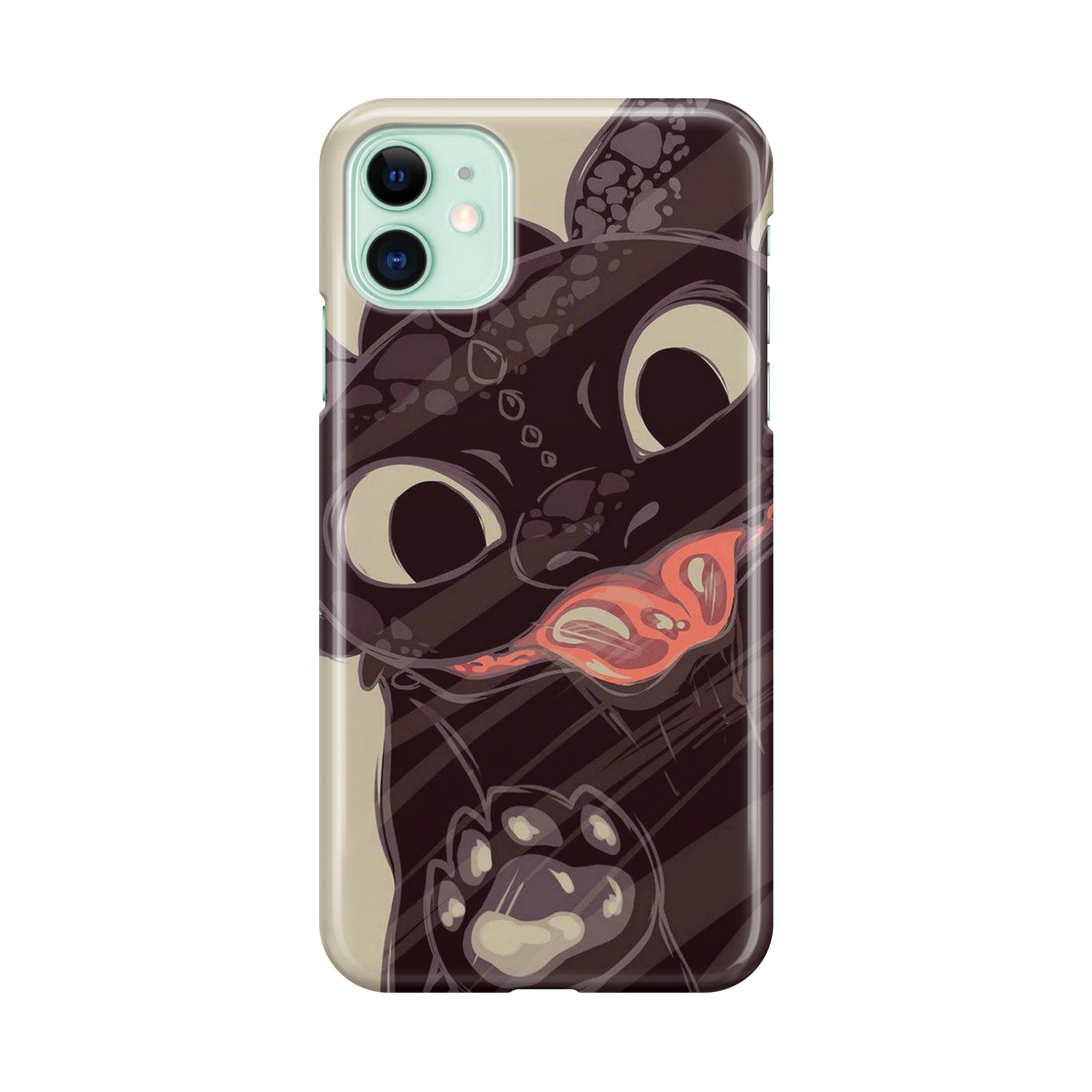 Toothless Dragon Art iPhone 12 Case