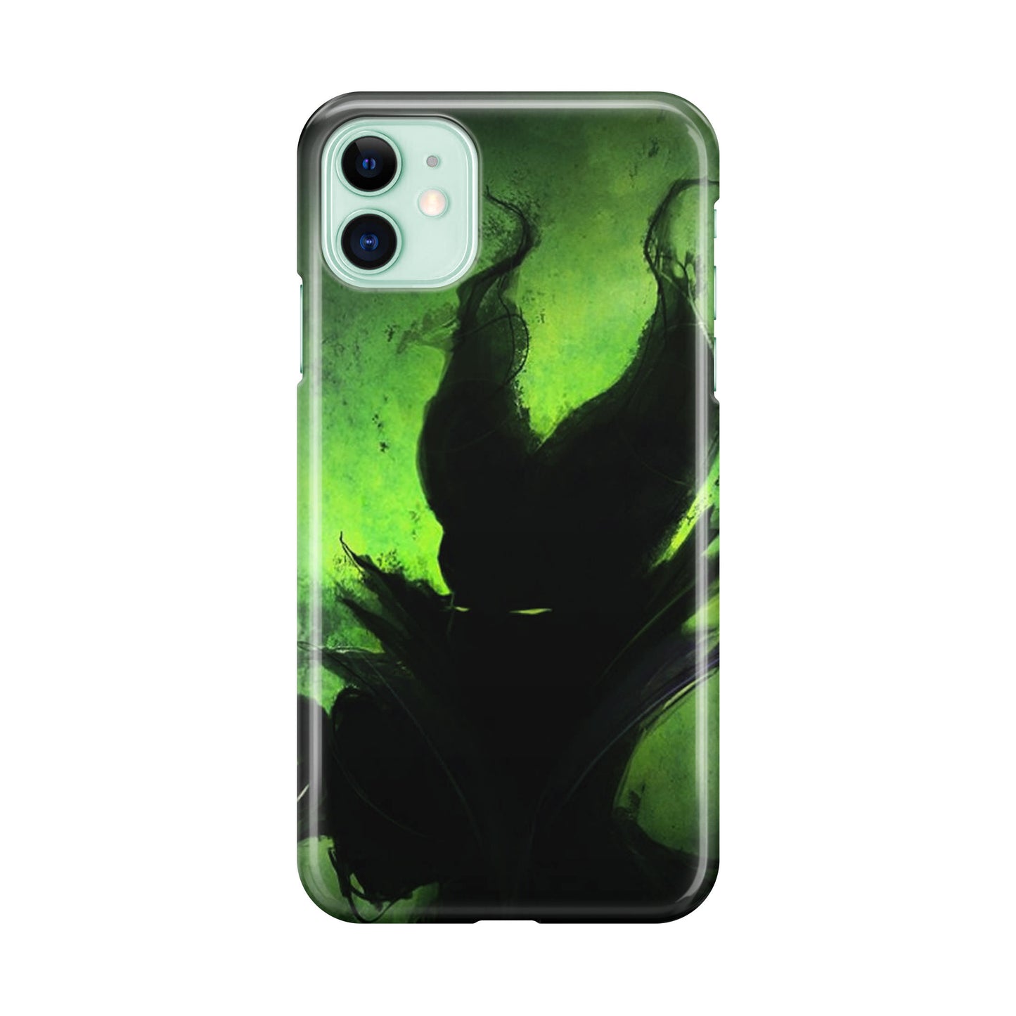 Villains Maleficent Silhouette iPhone 11 Case