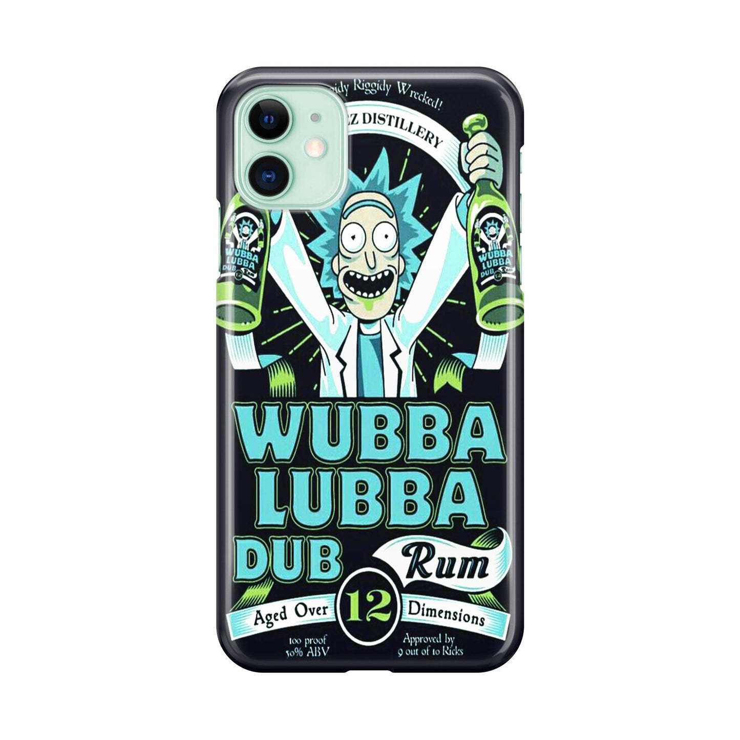 Wubba Lubba Dub Rum iPhone 12 mini Case