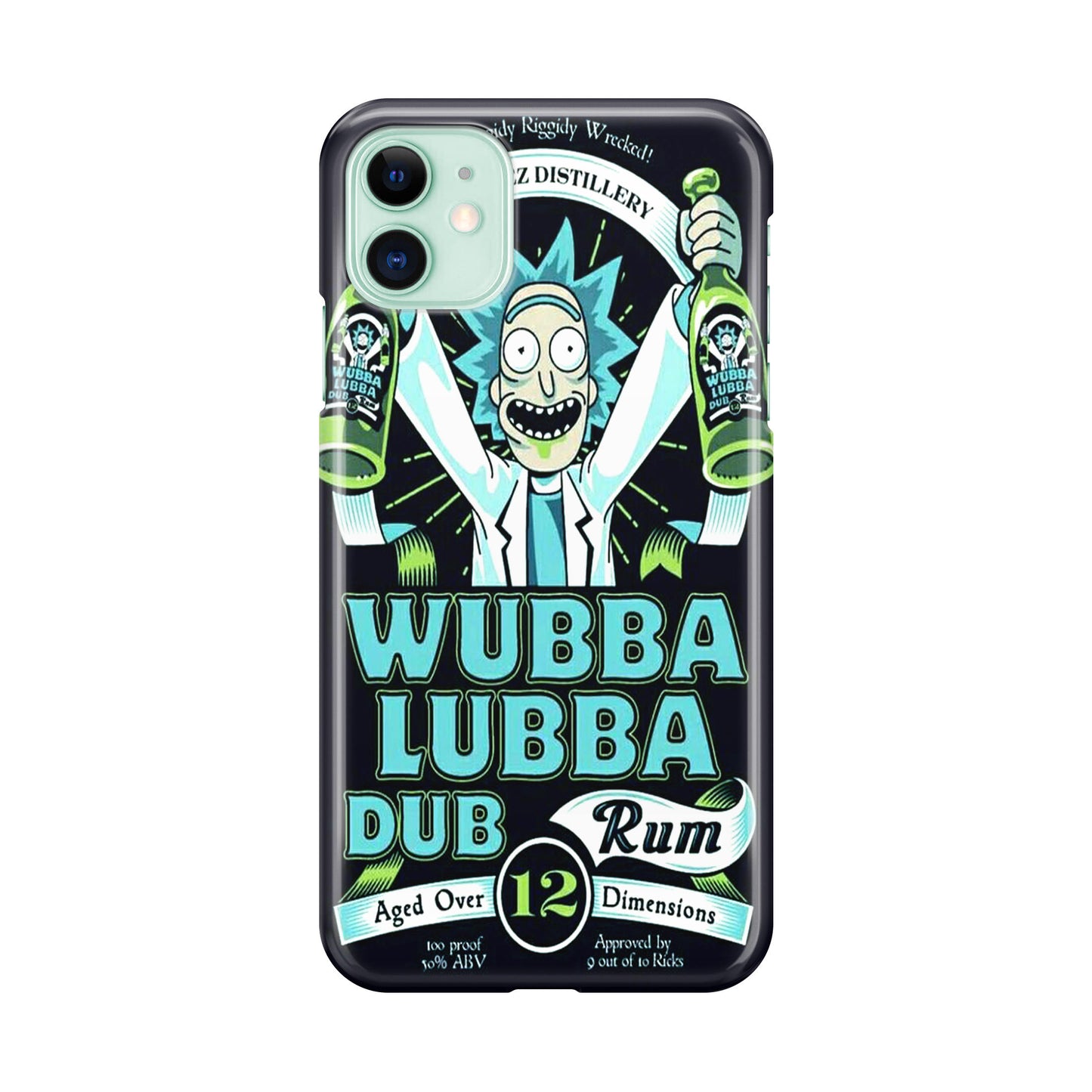 Wubba Lubba Dub Rum iPhone 12 Case
