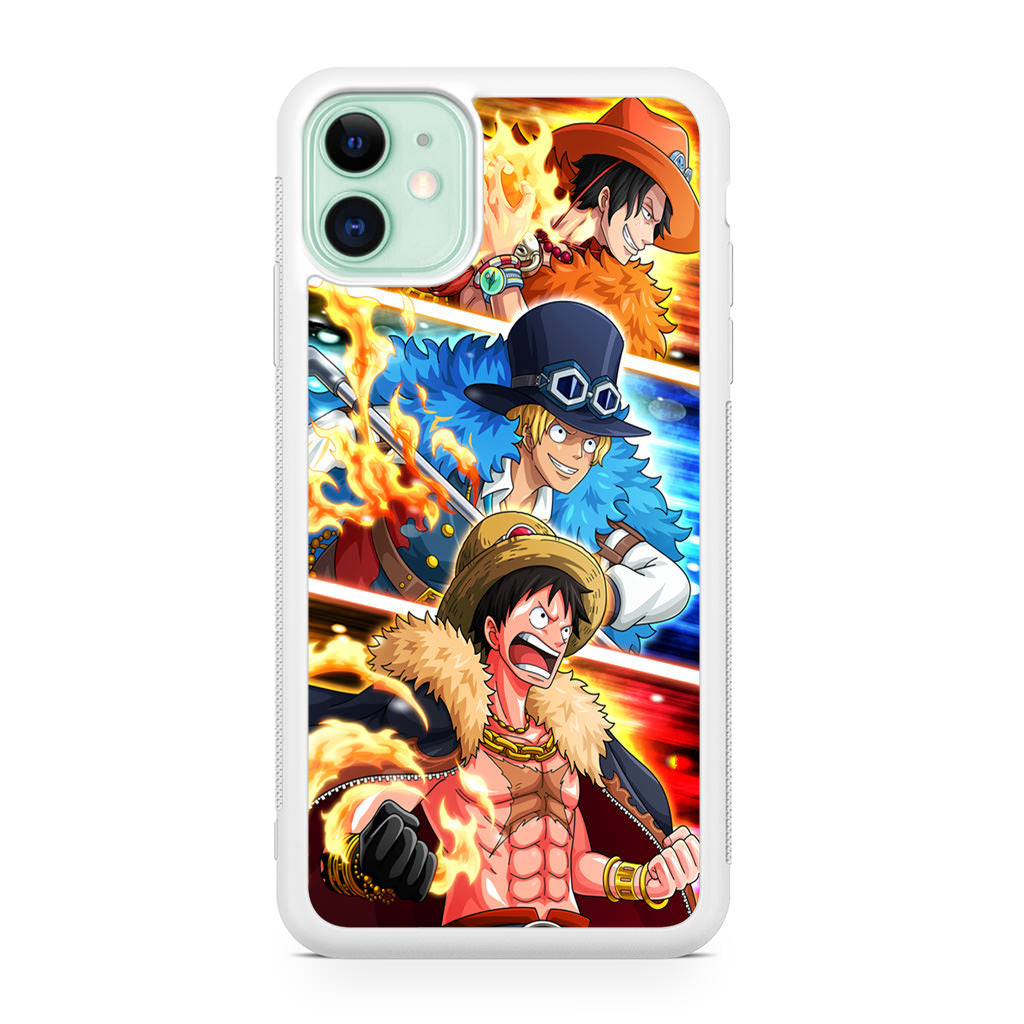 Ace Sabo Luffy iPhone 12 Case