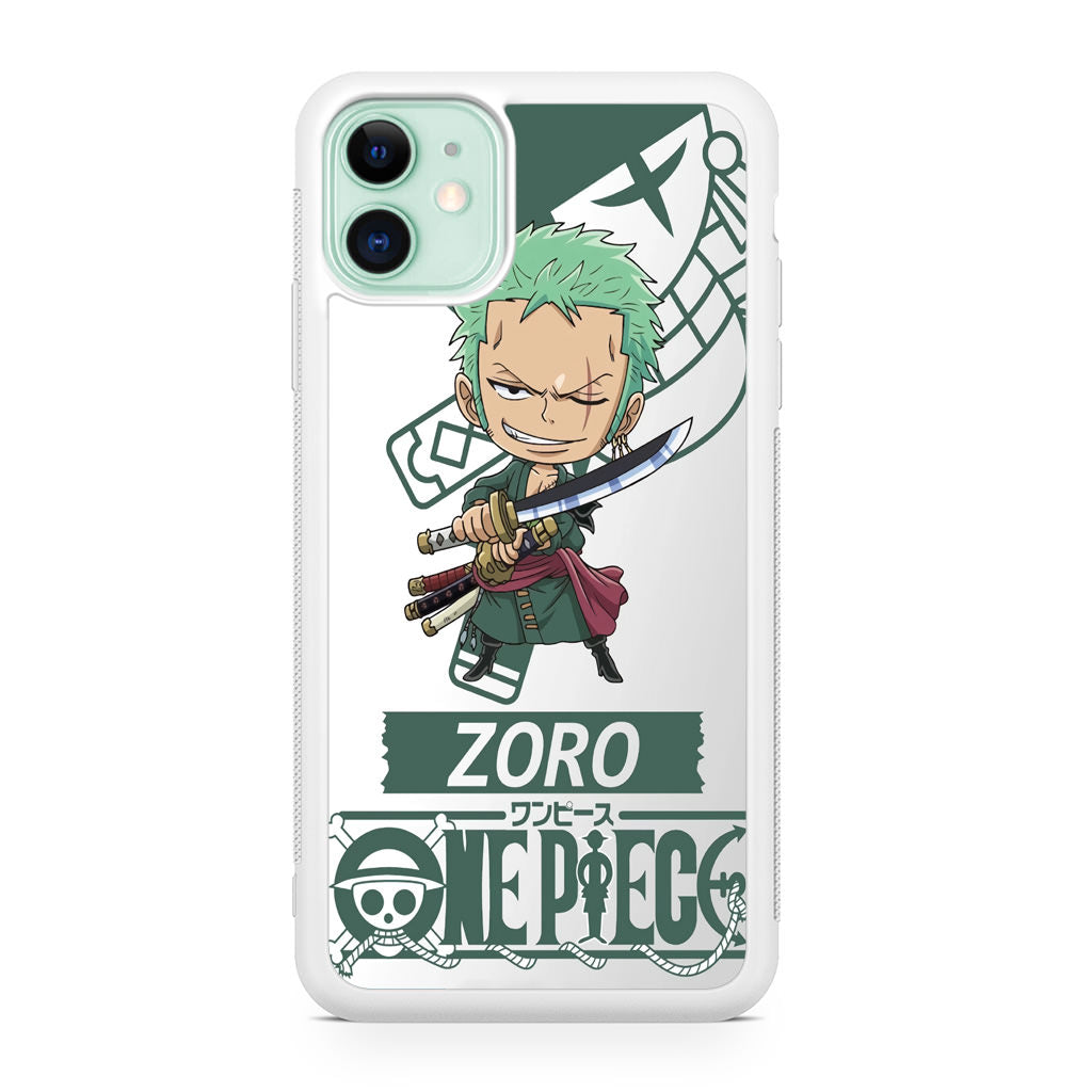 Chibi Zoro iPhone 12 Case