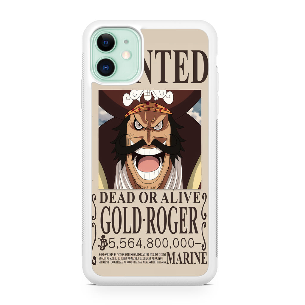 Gold Roger Bounty iPhone 12 Case