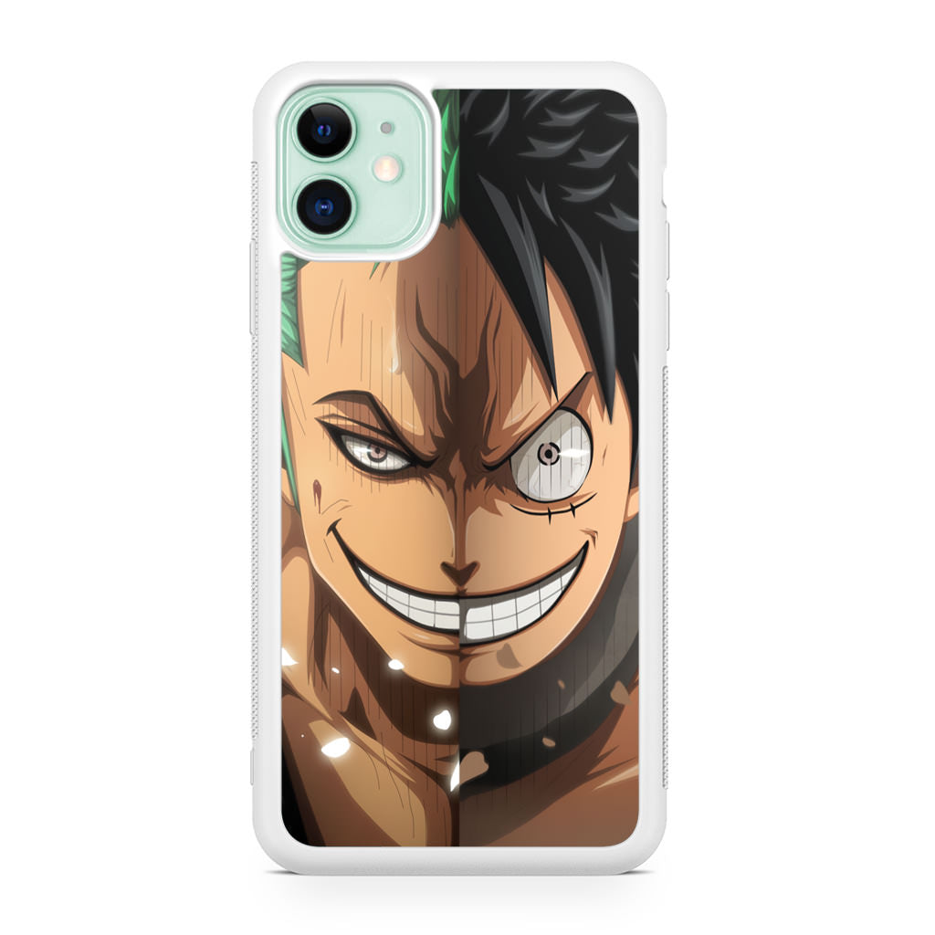 Luffy And Zoro Half Smile iPhone 12 mini Case
