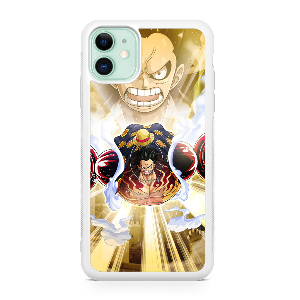 Luffy Flying Bounce Man iPhone 11 Case