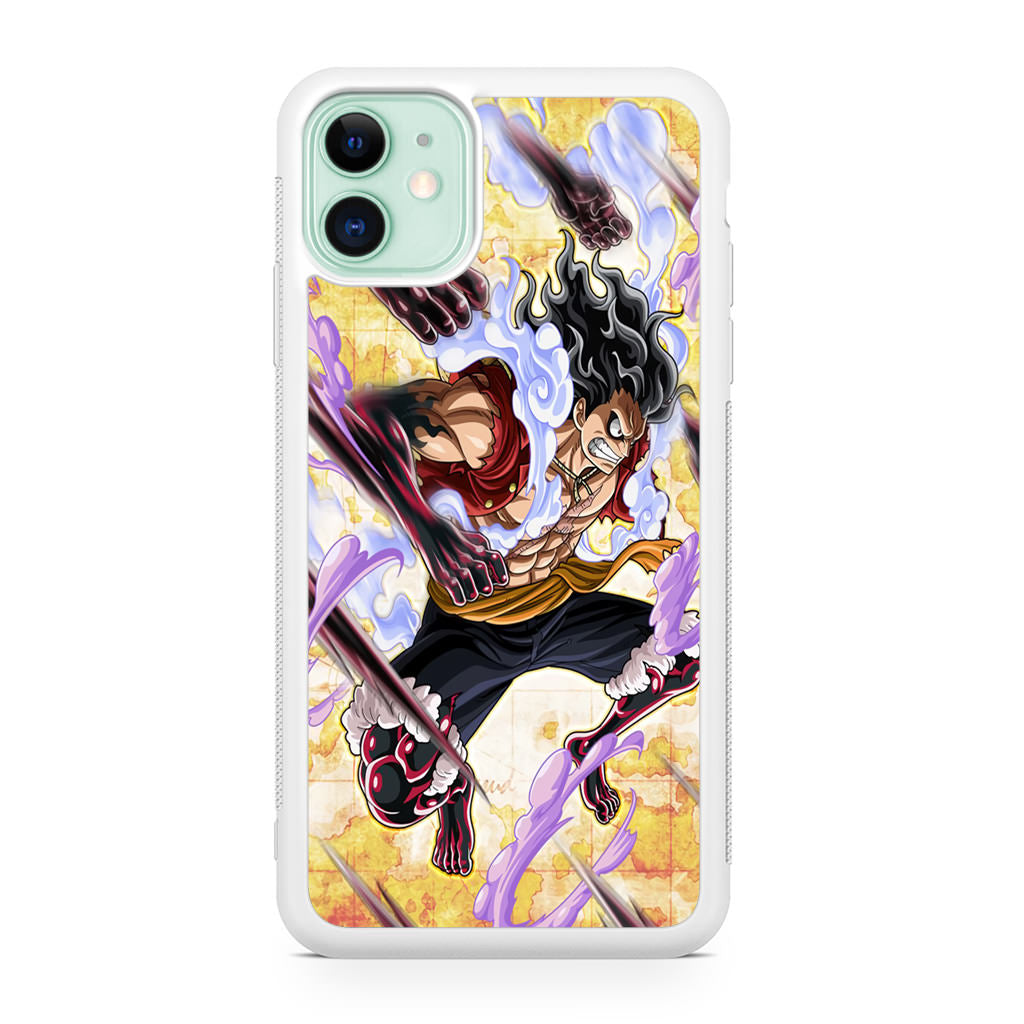Luffy Gomu Gomu No Black Mamba iPhone 11 Case