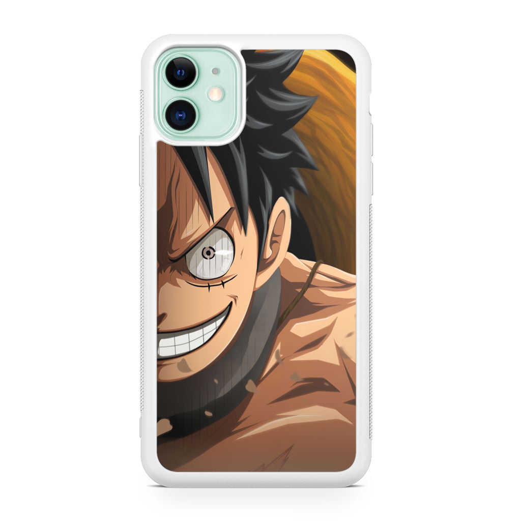 Luffy Half Smile iPhone 11 Case