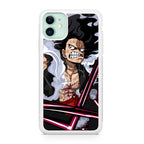 Luffy Snake Man Culverin Art iPhone 11 Case
