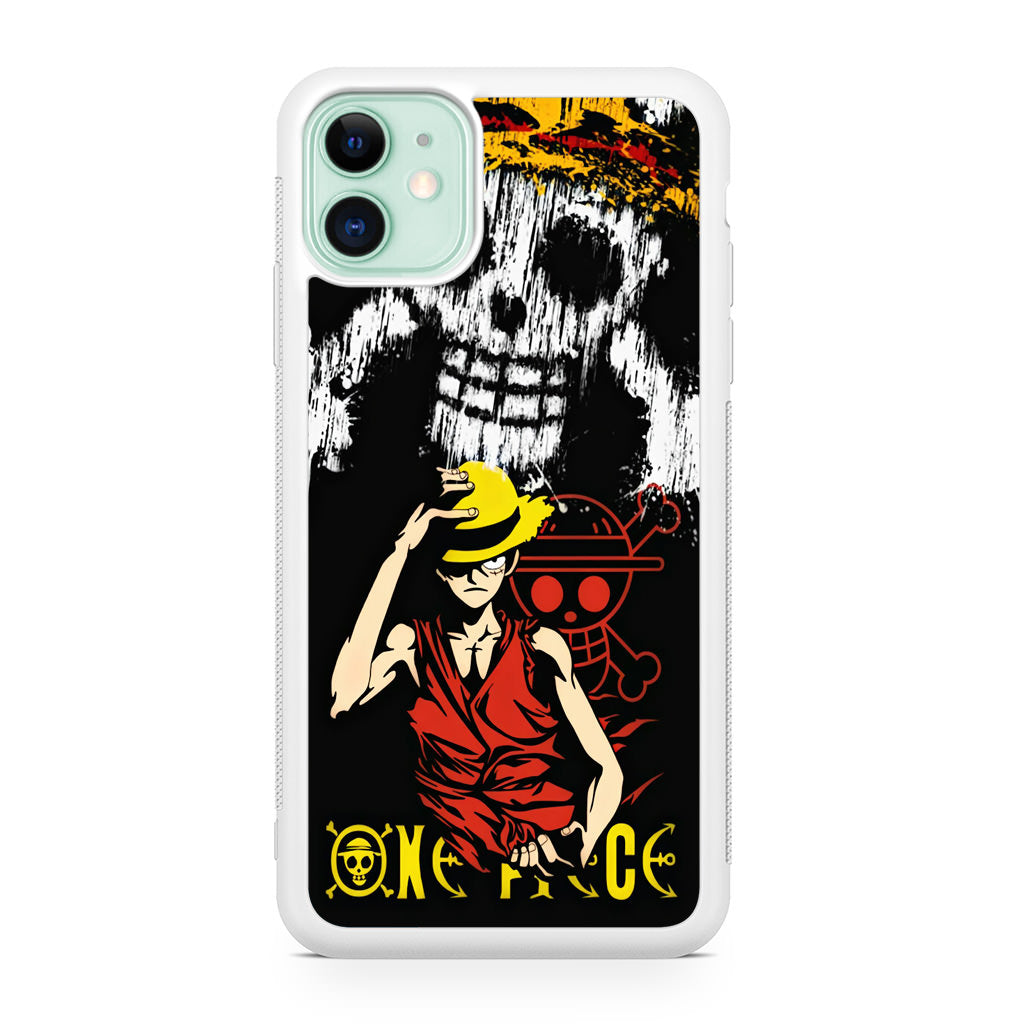 Monkey D Luffy Paint Art iPhone 12 mini Case
