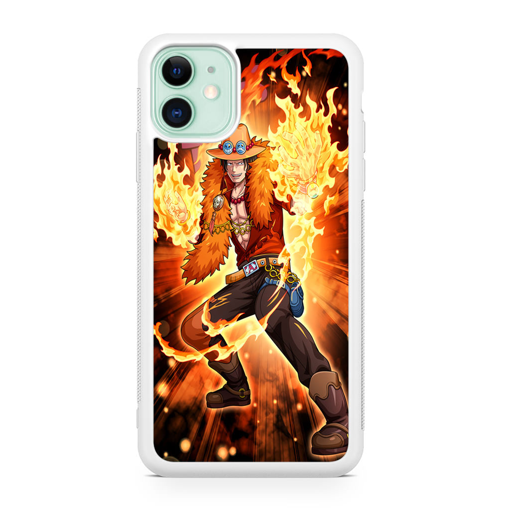 Portgas D Ace Fire Power iPhone 12 Case