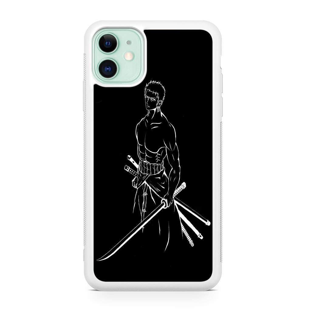 Roronoa Zoro Outlines iPhone 11 Case