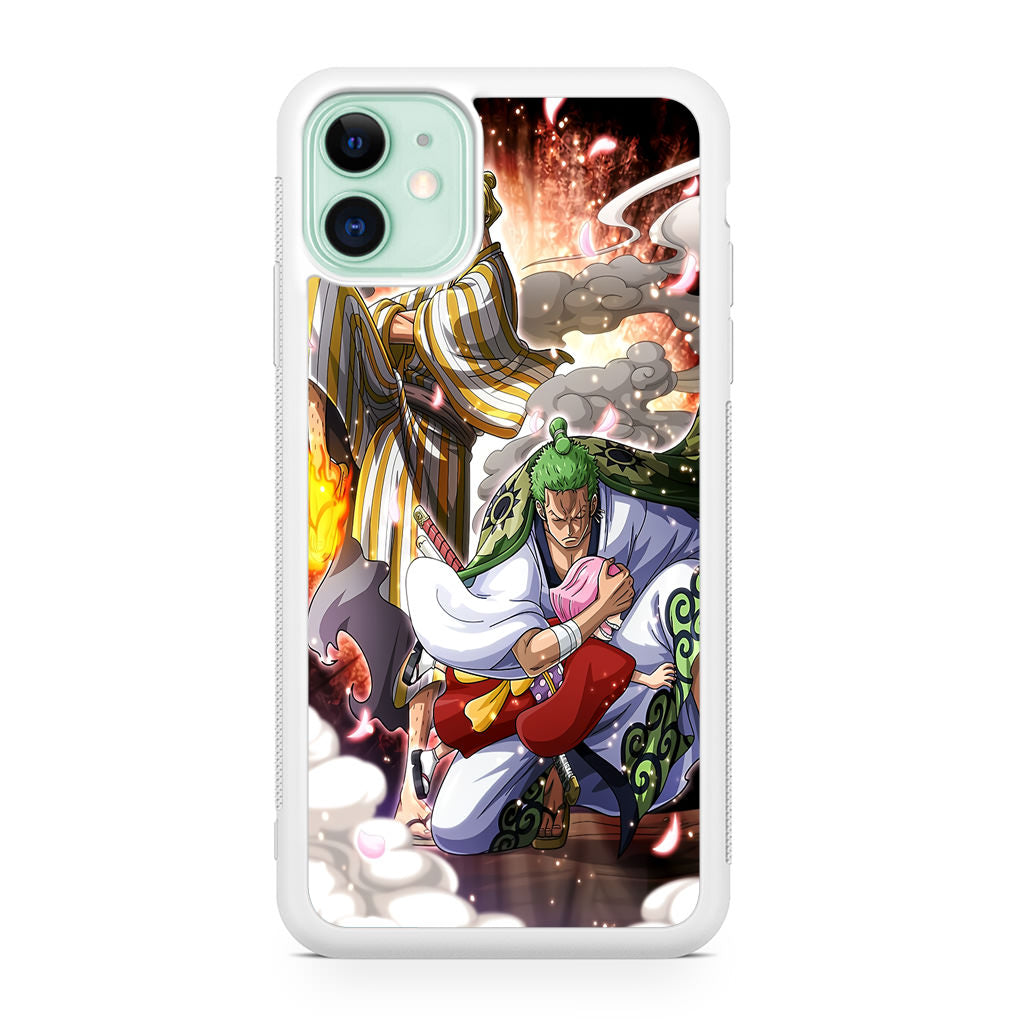 Sanji And Zoro Saving Otoko iPhone 11 Case
